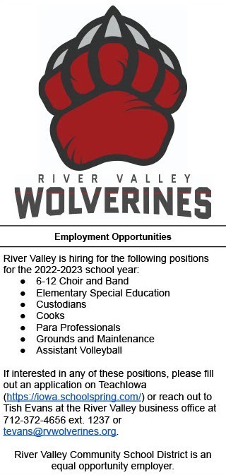 River Valley Job Opportunities